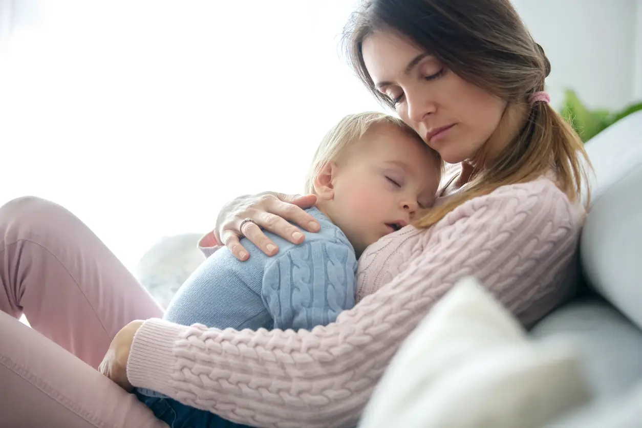baby sick image